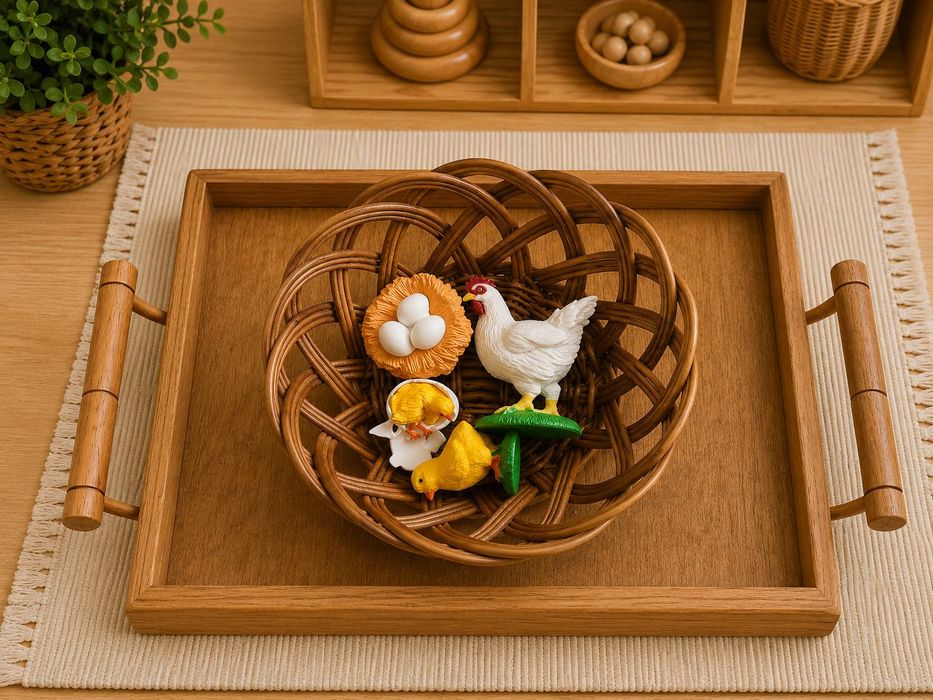 Ciclo de Vida - Galinha - Montessori
