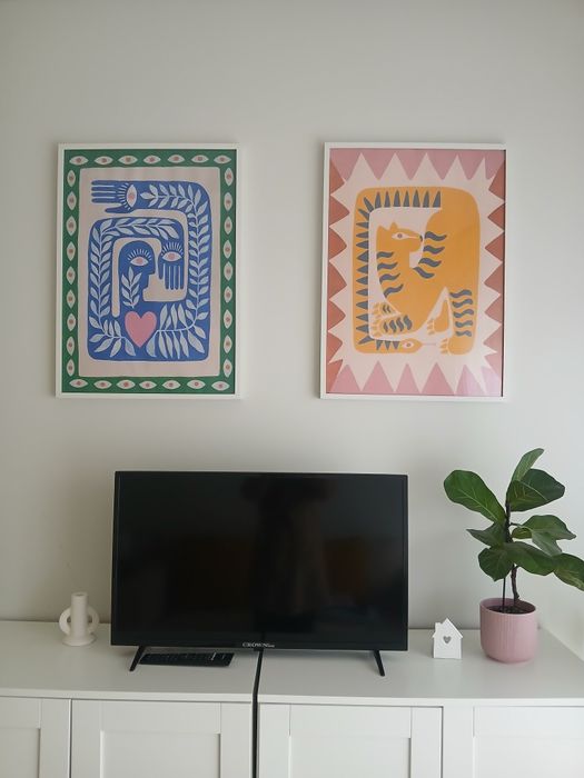 Conjunto de 2 ilustrações