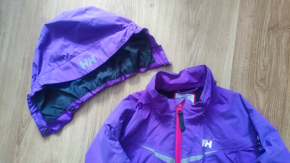 Kurtka przeciwdeszczowa HELLY HANSEN Rozmiar 110 Kaptur Softshell