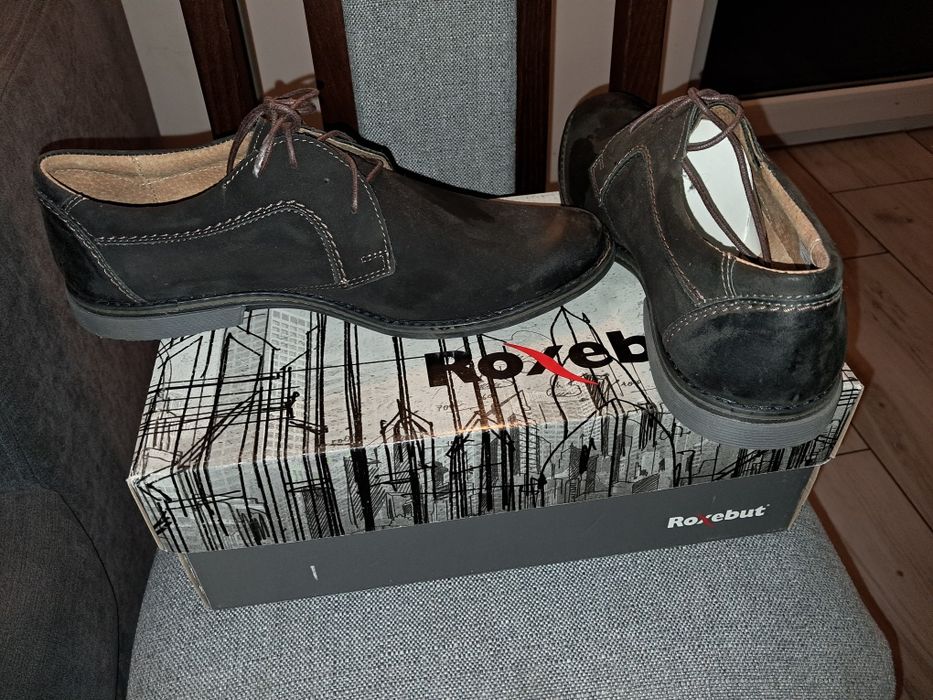 Półbuty męskie 42 skóra