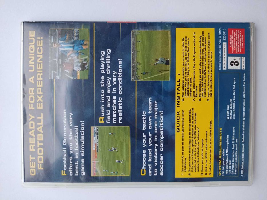 Gra PC Football Generation + gratis