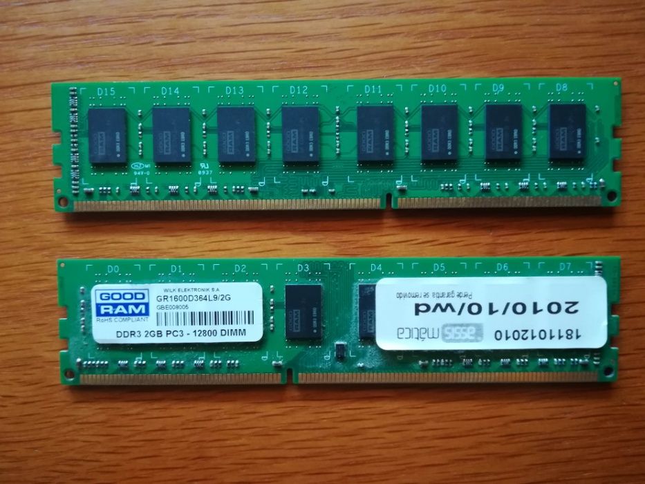 Memória DDR3 2gb PC3