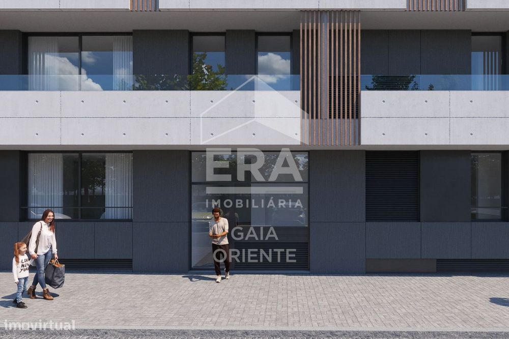 Apartamento T2 Novo no Último Piso com Varanda