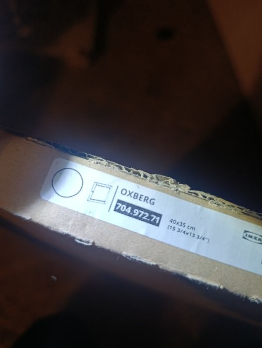Drzwi białe Oxberg IKEA 40x35 cm nowe w opakowaniu
