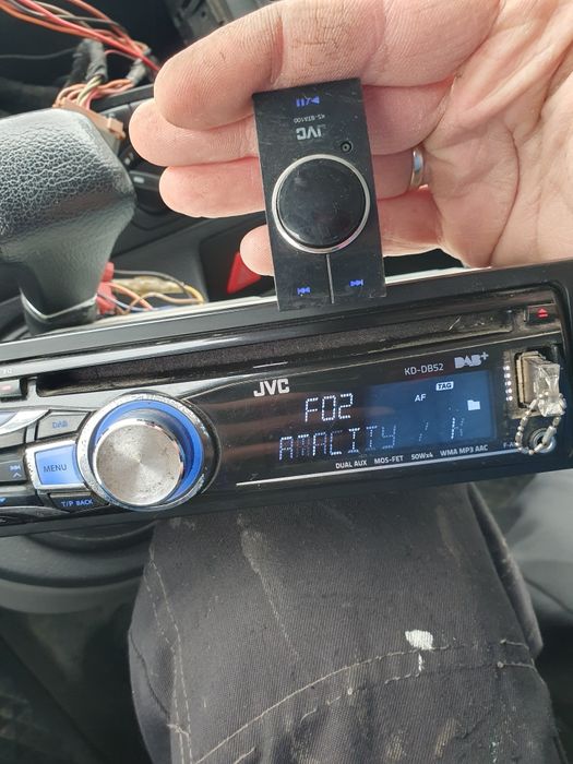 Автомагнітола JVC KD- DB 52 Bluetooth