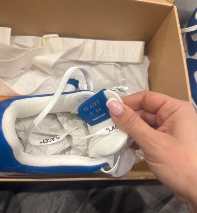 Air force louis vuitton - ORIGINAL, com fatura de compra