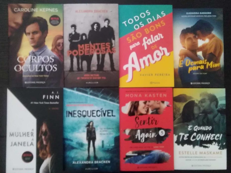 Livros vários autores. Novos!