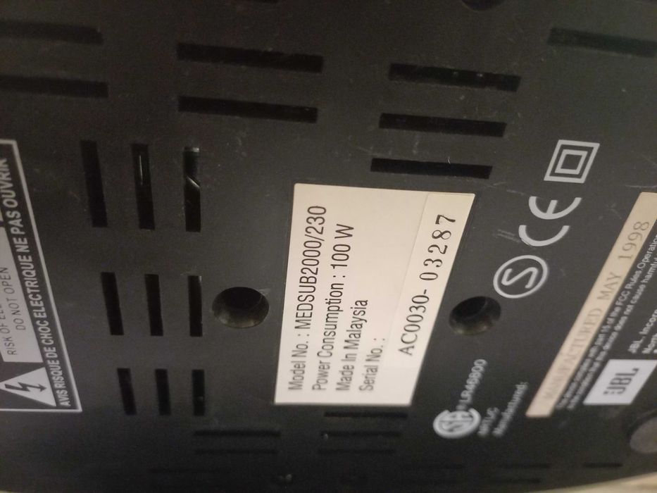 Колонки, Акустика JBL