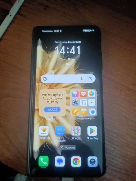 Witam mam do sprzedania telefon komórkowy Honor Magic V2