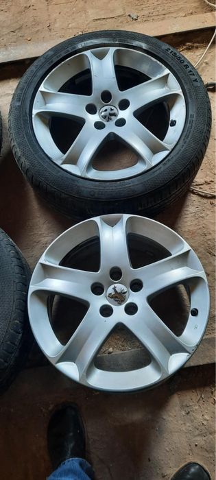 Komplet felg 17 do Peugeot 407