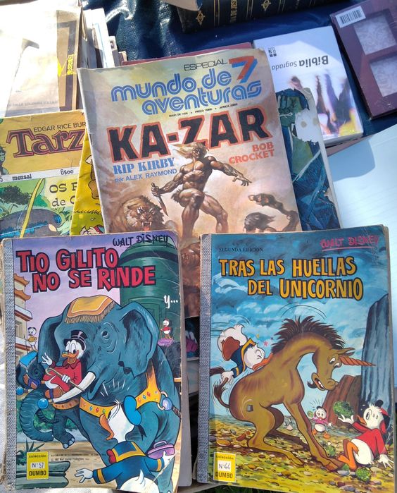 Várias revistas banda desenhada