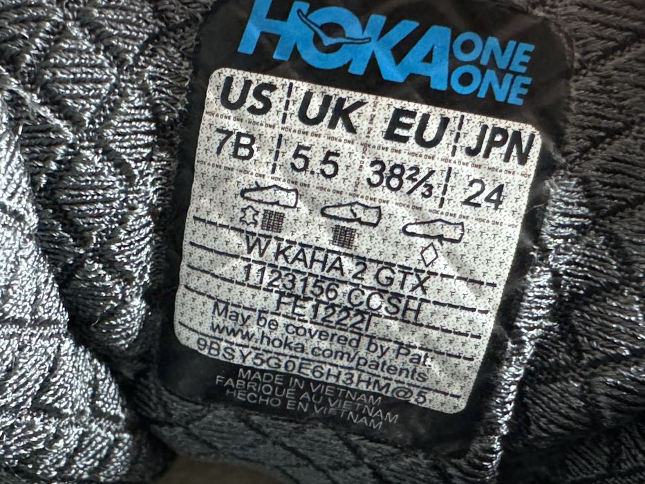 Зимові Черевики Hoka One One Kaha 2 GTX Розмім 38.5 Ботінки