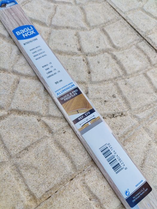 Perfil transição alumínio - Baglinox