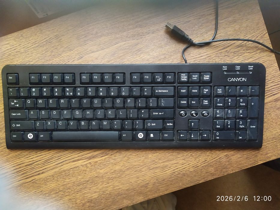 Canyon klawiatura USB.
