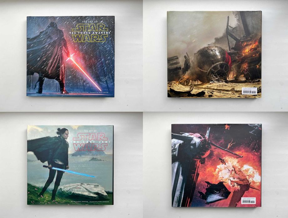Комплект артбуків The Art of Star Wars | Force Awakens | Last Jedi