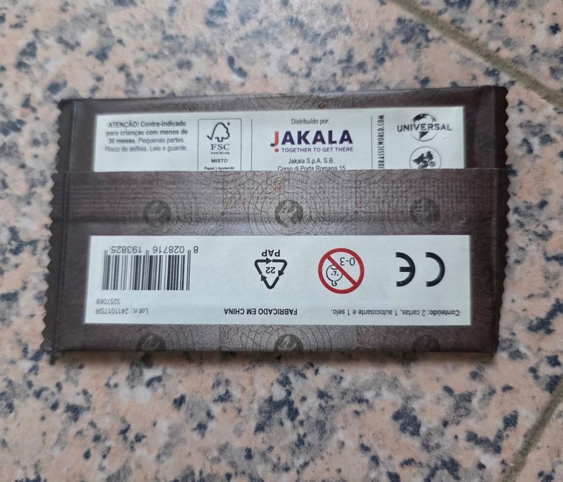 Coleção Jurassic Word Cromos e Cartas ver Fotos