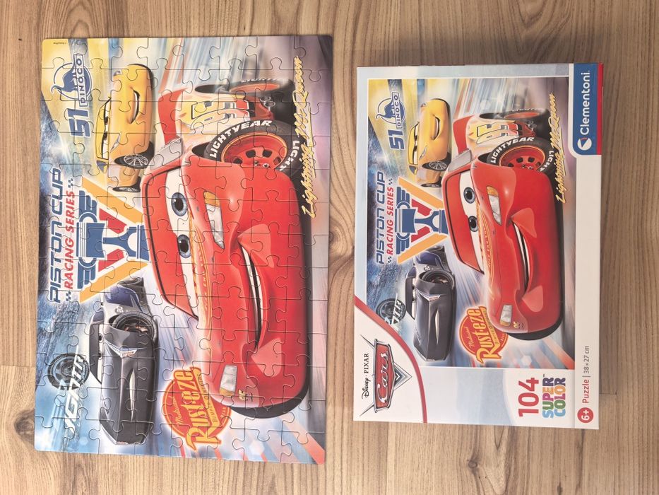 Puzzle Trefl Disney Auta Raya Dragon Dinozaur 4x