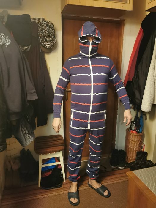 Kombinezon ciepły bawełna Rozmiar M L ok 180 cm