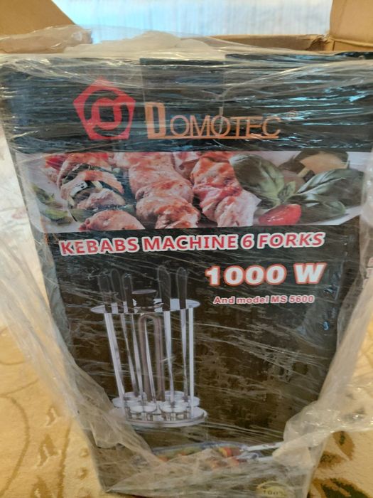 Электрошашлычница "Domotec"