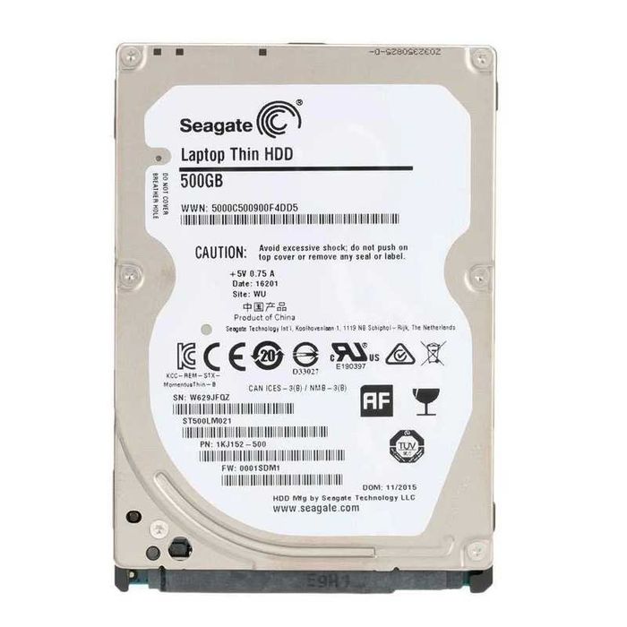Vendo discos SATA 2.5" 500GB Seagate - Ótimo estado
