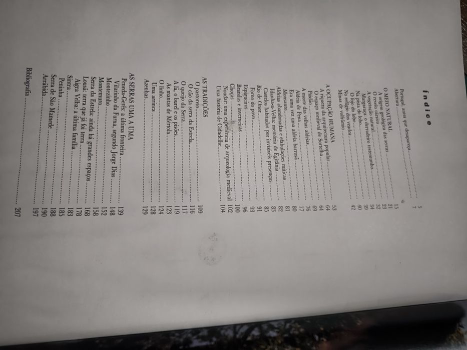 Livro Serra de Portugal