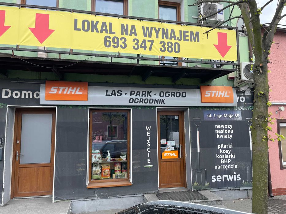 STIHL Reklama zewnętrzna, kaseton, szyld, plafon podświetlany