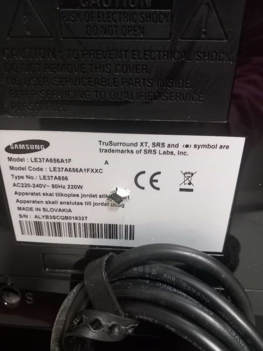 Tv Samsung para peças