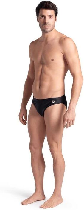 Kąpielówki ARENA SANTAMARIAS R L (UK40) Męskie Czarne Dopasowane