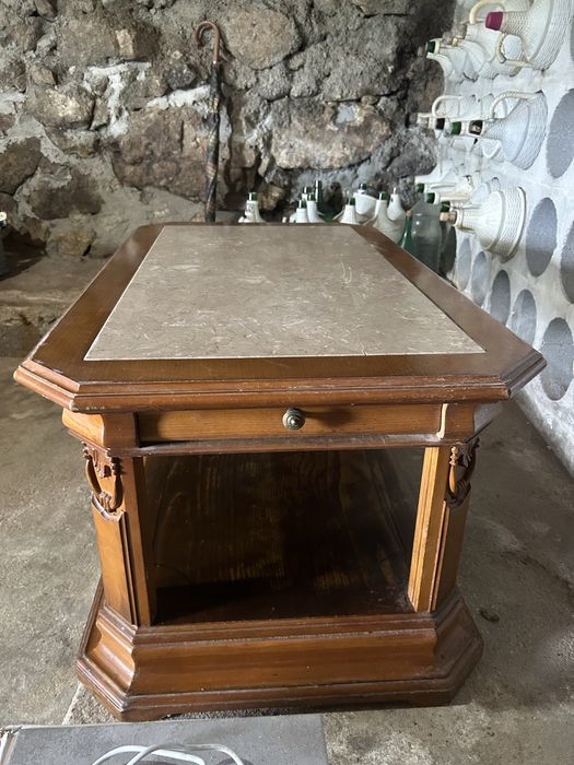 Mesa de centro da sala de estar