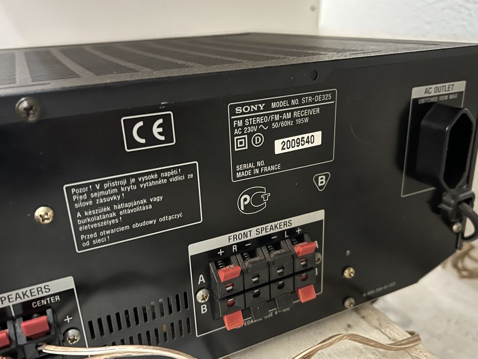 Amplificador cinema Sony STR - DE325