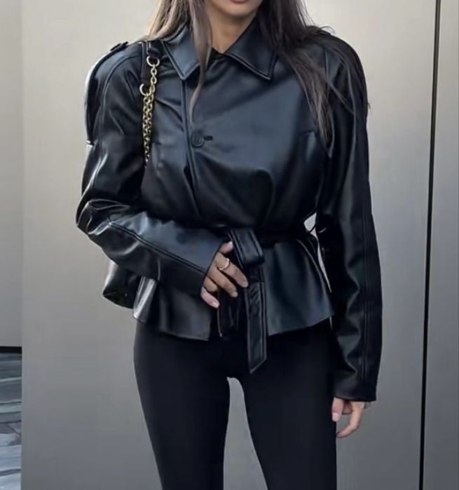 Шкіряна куртка Zara