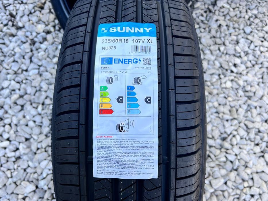 Шини нові літні 235/60 R18 Sunny NU025 107V  XL