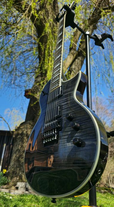 Gitara elektryczna ESP LTD EC-1001 Floyd Rose EMG See Thru Black