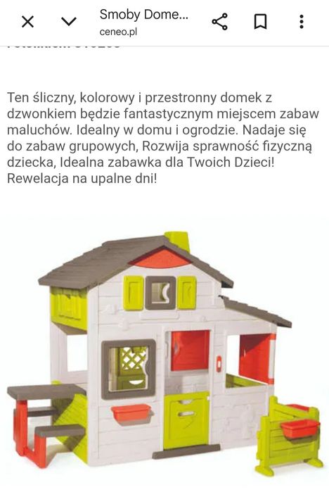 Domek ogrodowy SMOBY friends House