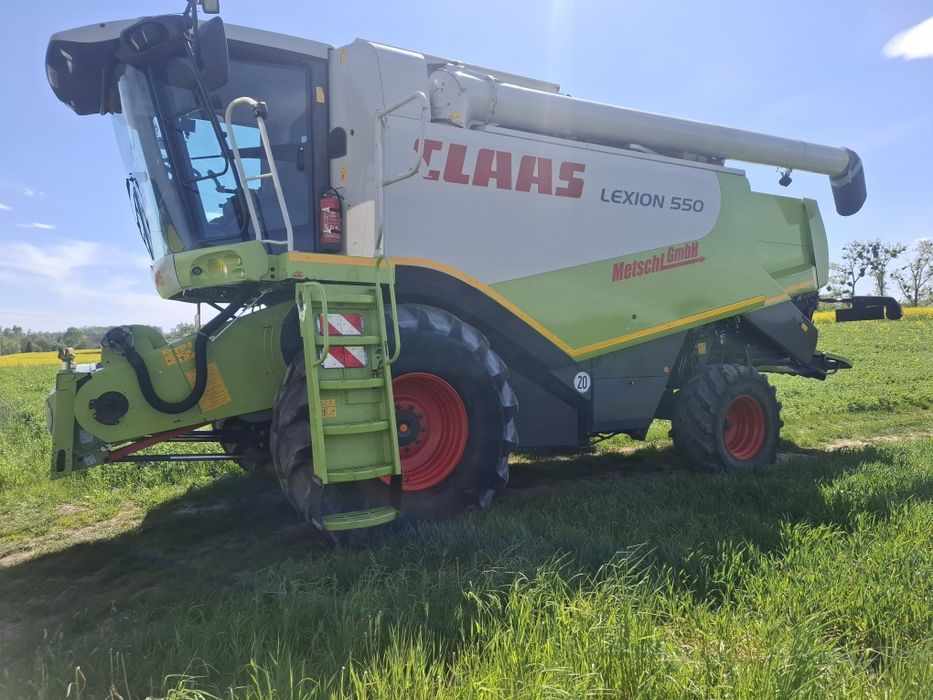 Kombajn Claas lexion 550