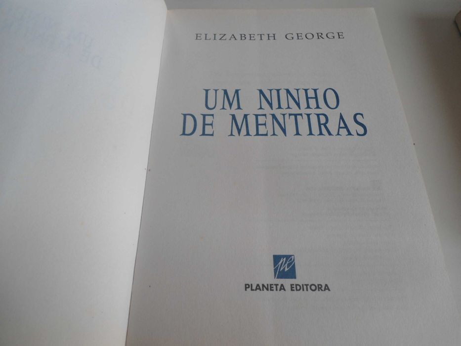 2 Livros de Elizabeth George