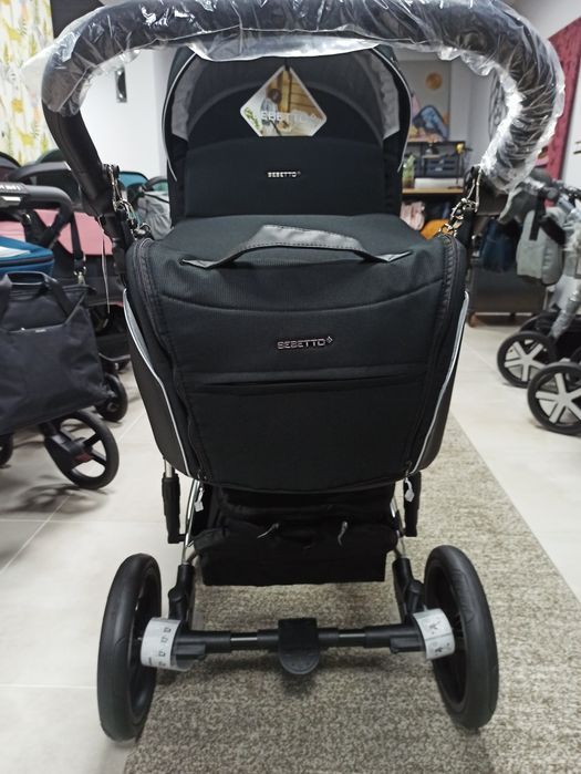NOWY Bebetto Bresso Premium Class wózek 2w1 lub wózek 3w1