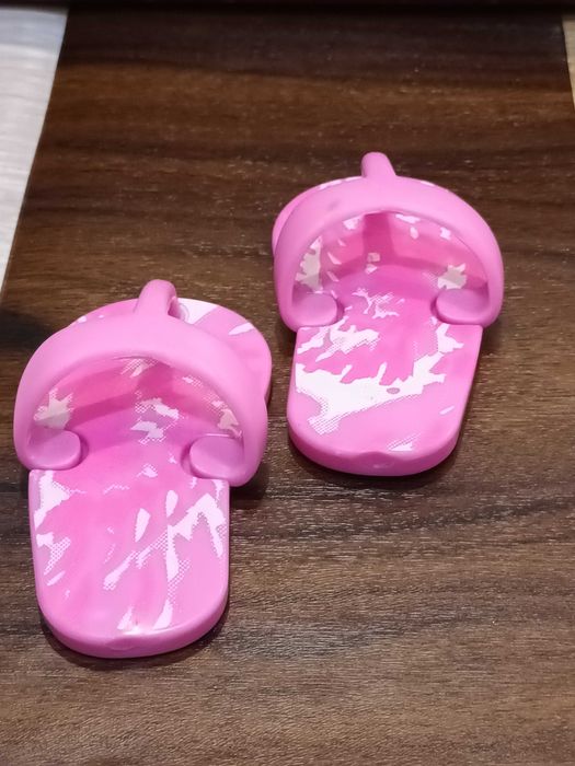 Шлёпки   для кукол розовые