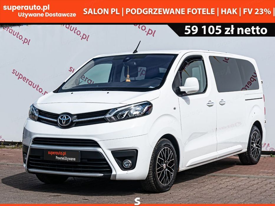 Toyota Proace Verso Medium L1H1 Family AT 2.0 177KM Hak !! Klima tył !! Grzane fotele !!