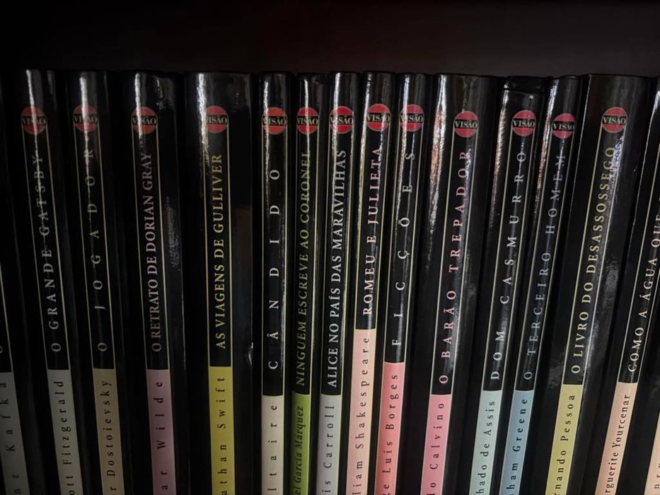 Coleção/ lote de 30 livros visão