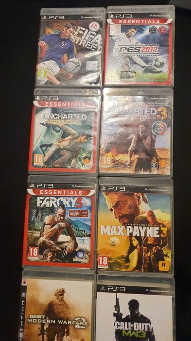 8  jogos para ps3