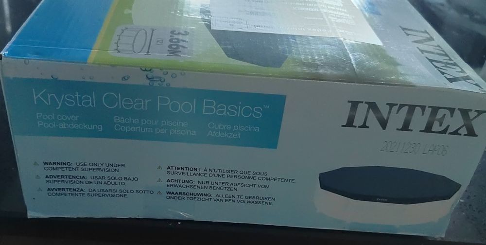 “Cobertura Intex Piscina Ø 366 cm NOVA – ainda na caixa”