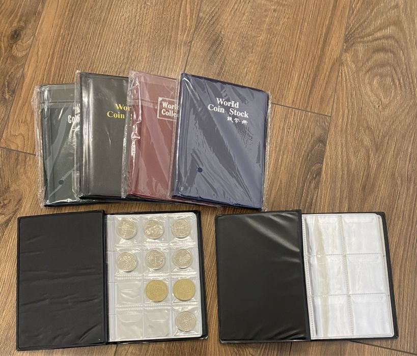 Альбом для монет і купюр 60 / 120 комірок 3х3 / 5.2 х 5.2 см.