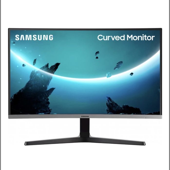 Samsung c27r500 monitor dark silver 75гц