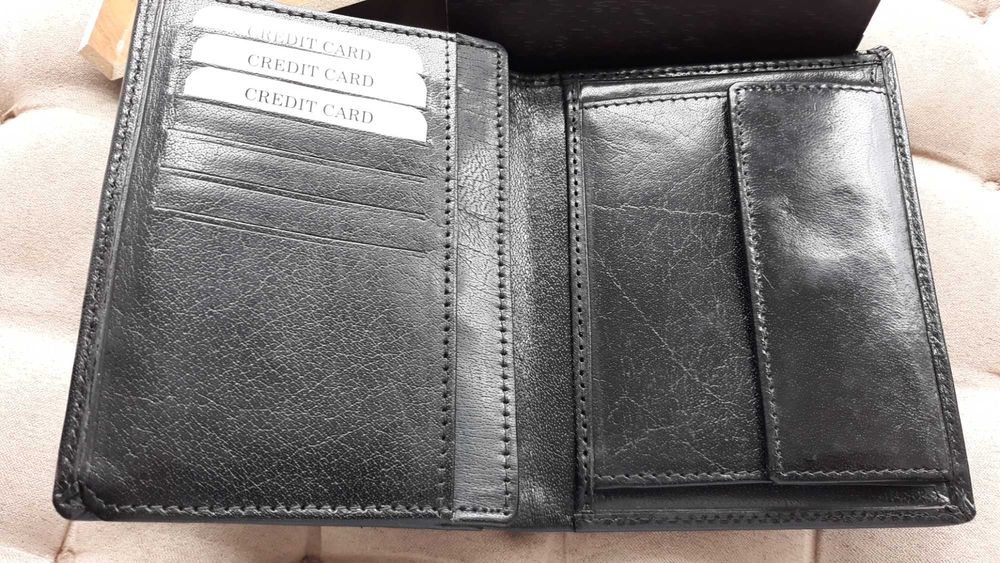 Portfel męski skóra kolekcjonerski
