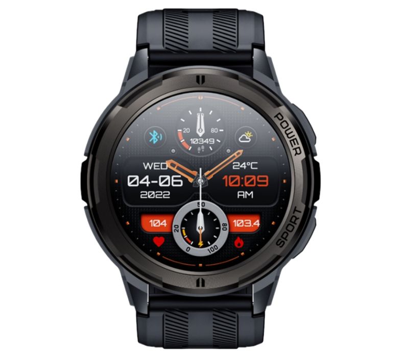 smartwatch męski rubicon rncf26-1 black