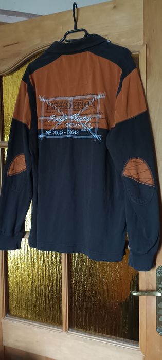 Bluza męska z kołnierzykiem roz. L