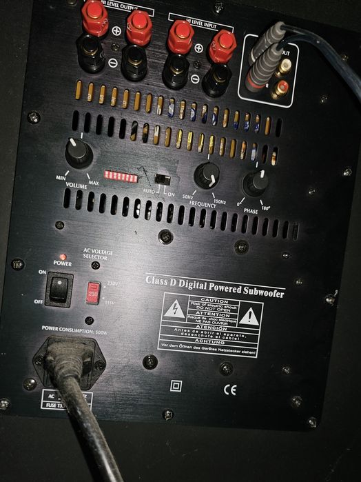 Subwoofer 14 - 150 Hz