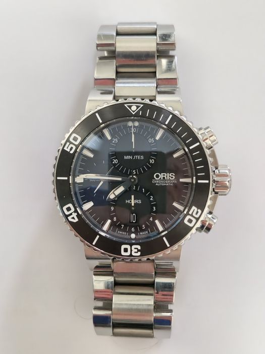 Часы годинник Oris Aquis Chronograph 500m
