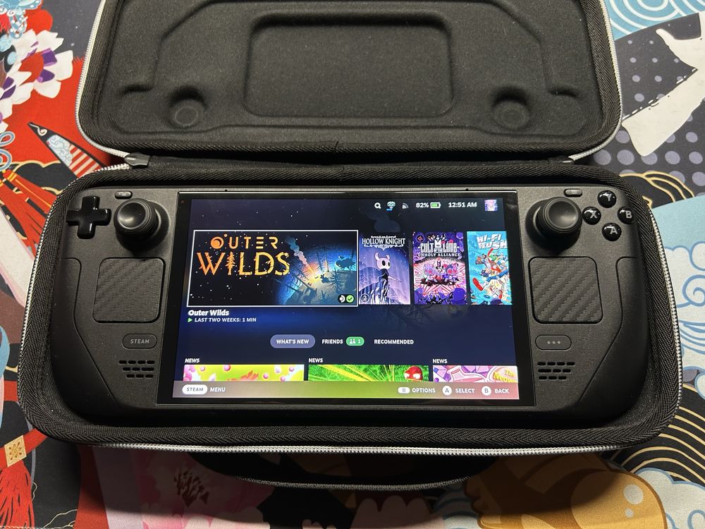 送料無料 通販 激安 etui + 256GB microSD + 512GB OLED Deck Steam + + szkło 携帯用ゲーム機本体